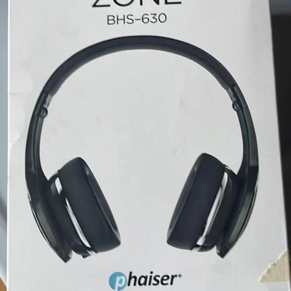 Phaiser BHS-630 Bluetooth Headphones HiFi Stereo Wireless On Ear Deep Bass Heads
